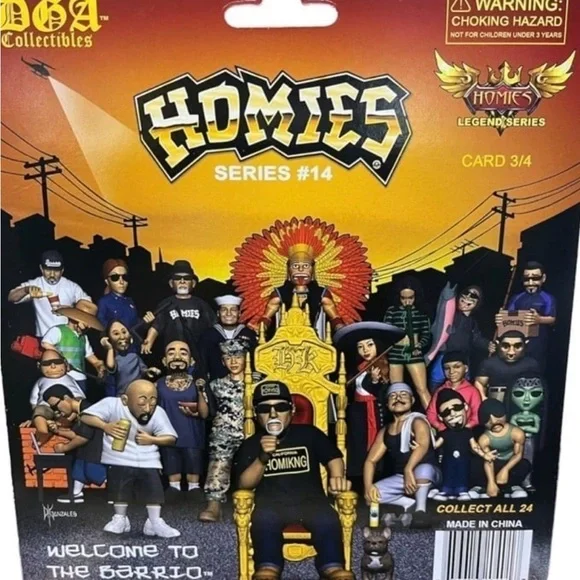Homie Legends Series #14 Collectible Figurines Set - Picture 7 of 9